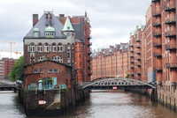 Kanaele der Speicherstadt